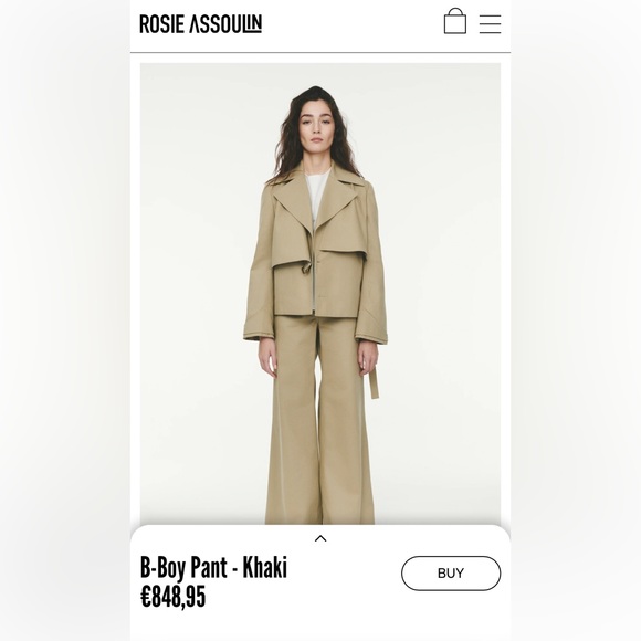 Rosie Assoulin B.Boy Khakis - Picture 6 of 6